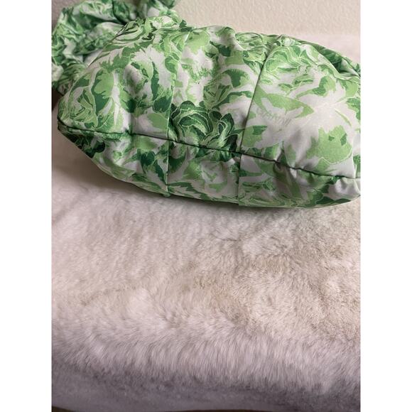 Ganni Bag Purse Womens Green White FLAWED - Picture 5 of 9